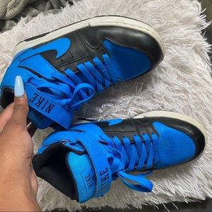 Blue authentic nikes